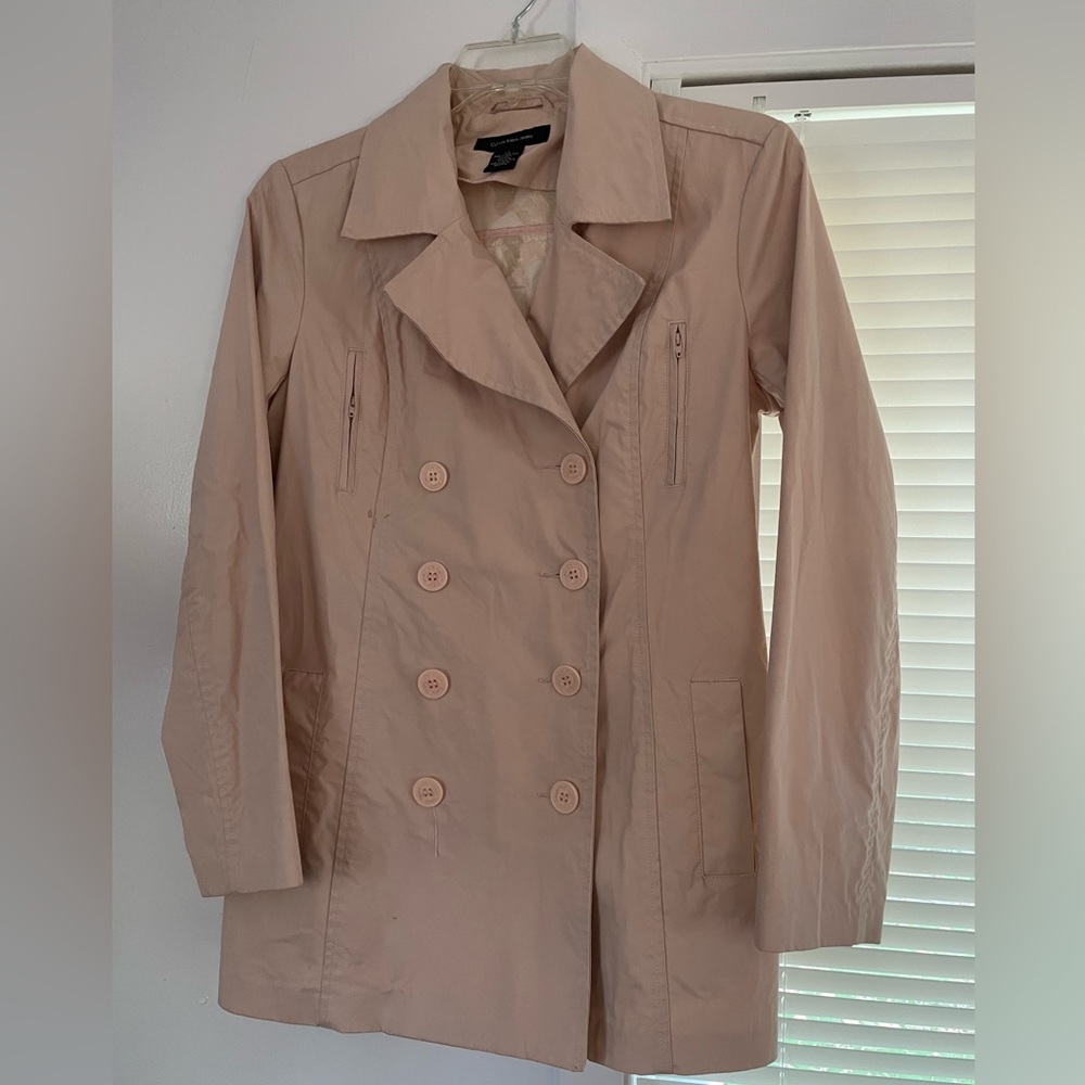 Light pink Calvin Klein jacket